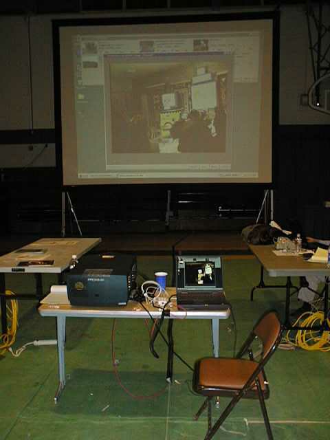 Access Grid node utilized at Dine' College